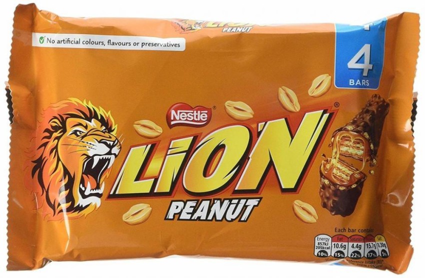 Nestle Lion Bar, 52 Gram (Pack of 48) 