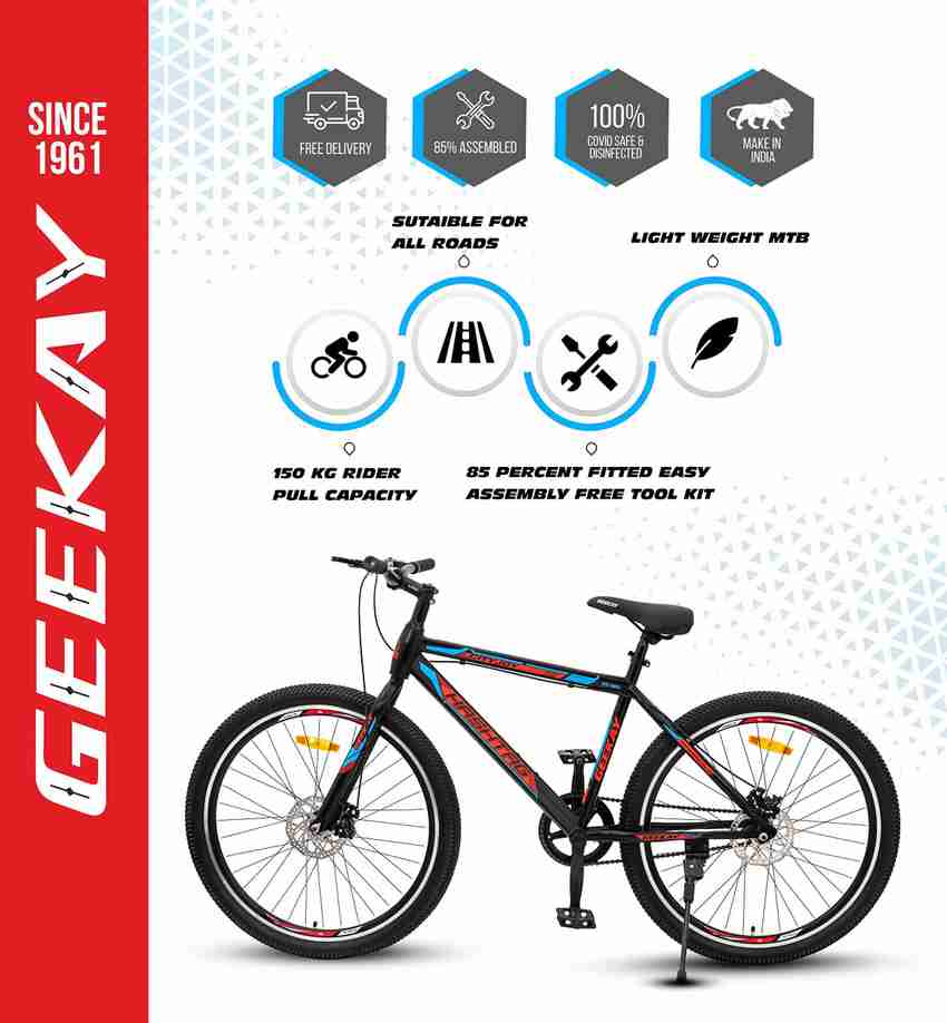 Bicycle for 150 kg man in india on sale