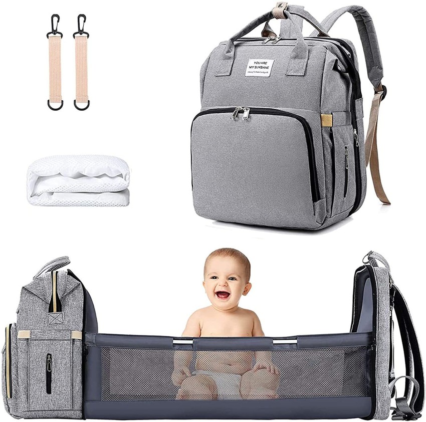 SHK Digitrade Baby Diaper Bag Backpack with Changing Station Diaper Bags  for Baby Bags for Boys Girl Diaper Bag Grey Diaper Bag  Buy Baby Care  Products in India  Flipkartcom