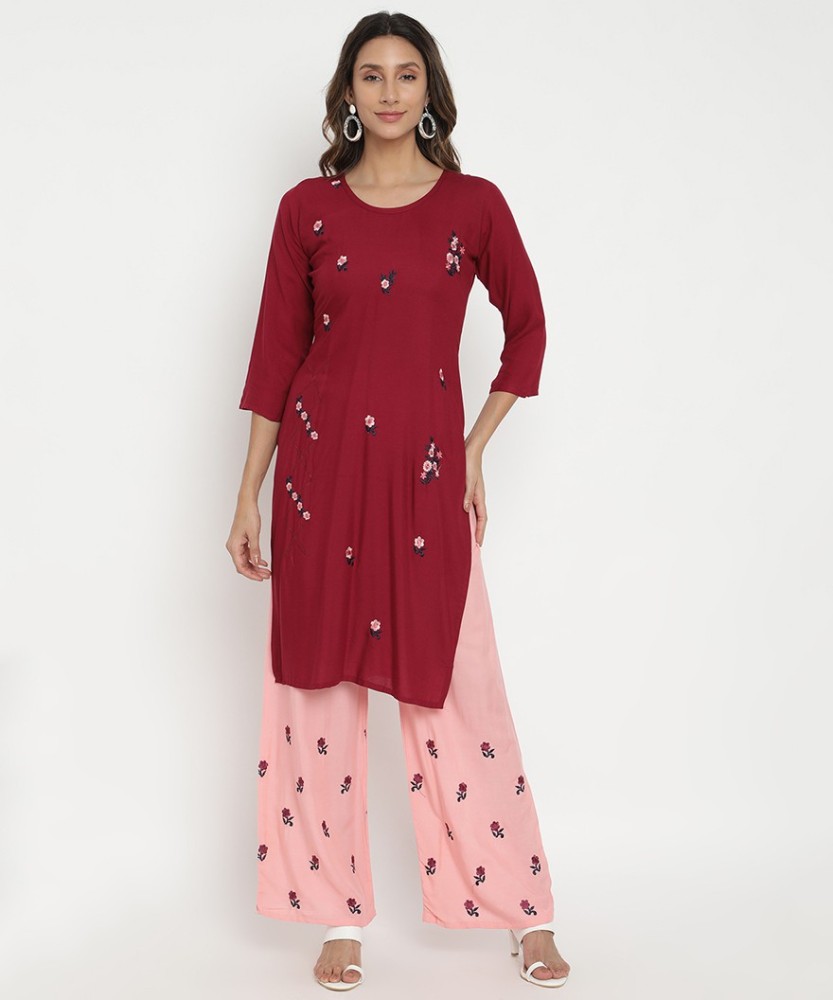 Flipkart kurtis hot sale with palazzo