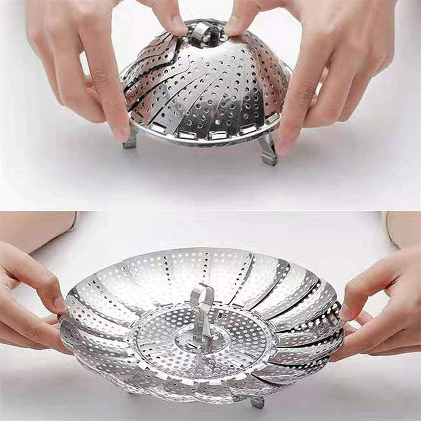 FGG Stainless Steel Steamer Insert Vegetable Kitchen Fruit Food