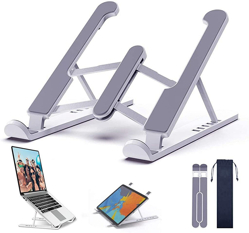 Aluminum laptop store table