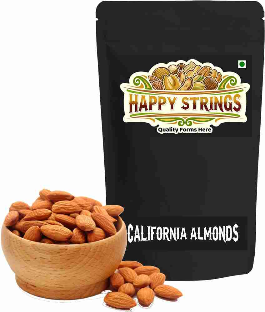 Happy string Imported California Almonds Premium Quality Hand