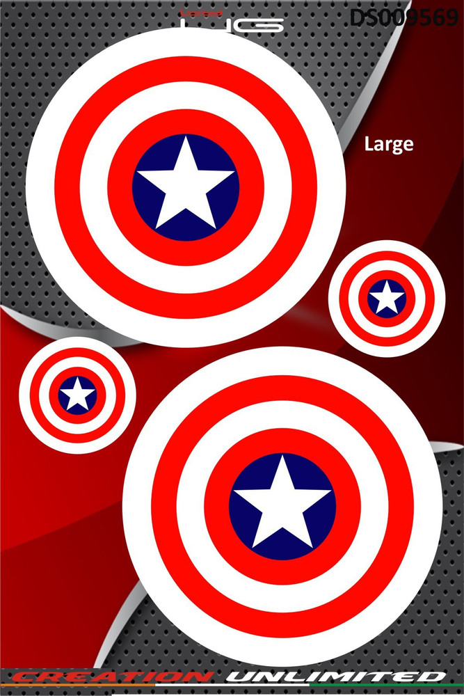Golden Fox 15.24 cm MULTICOLOR CAPTAIN AMERICA STICKERS FOR ALL BIKES AND CARS Self Adhesive Sticker Price in India Buy Golden Fox 15.24 cm MULTICOLOR CAPTAIN AMERICA STICKERS FOR ALL BIKES