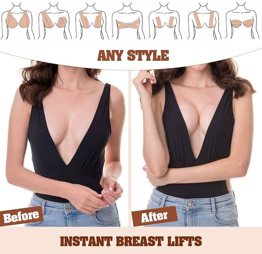 Taping breasts sale for lift