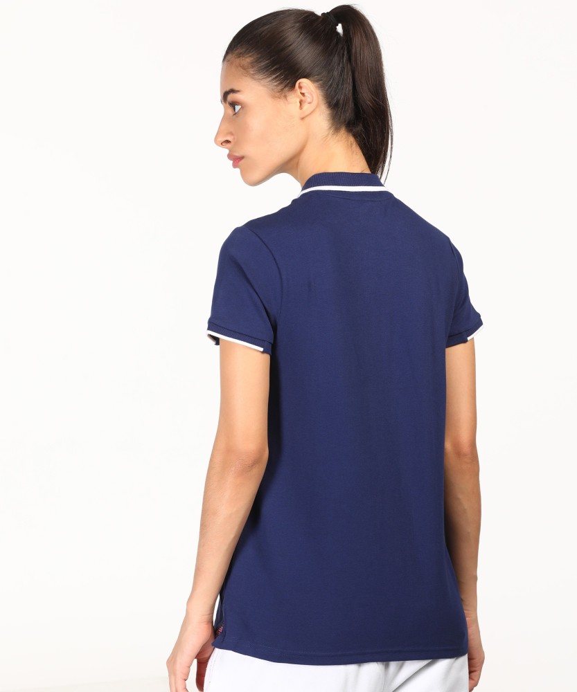 Ajile By Pantaloons Solid Women Polo Neck Blue T Shirt Buy Ajile By Pantaloons Solid Women Polo Neck Blue T Shirt Online at Best Prices in India Flipkart