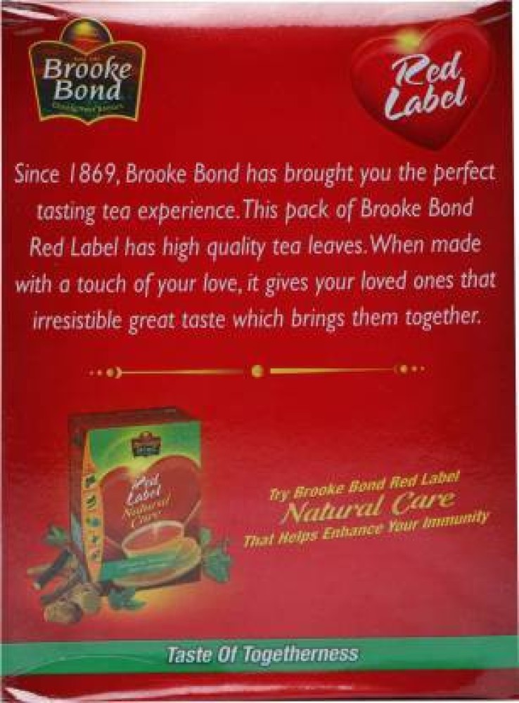 Red Label Tea Box 250 g pack of 1 Tea Box