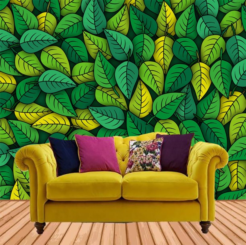 D DECOR WORLD Floral  Botanical Wallpaper Green  Amazonin Home  Improvement
