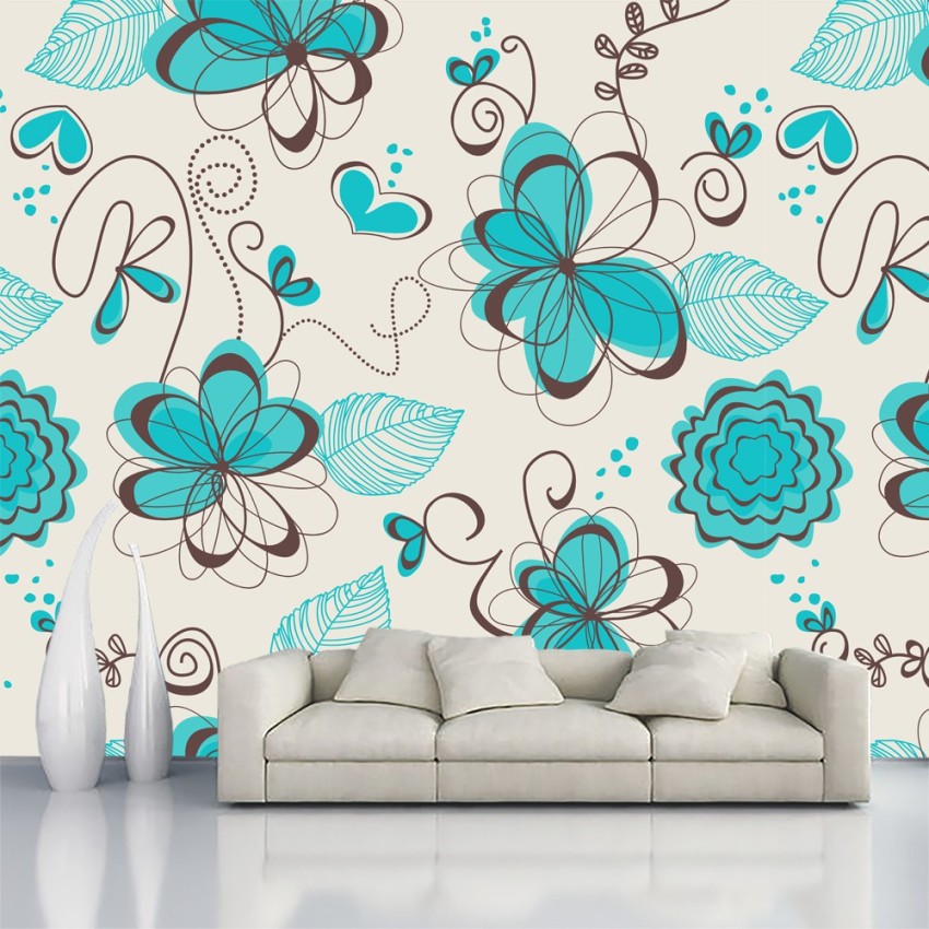 COLOR SOLUTION Floral  Botanical Multicolor Wallpaper Price in India  Buy  COLOR SOLUTION Floral  Botanical Multicolor Wallpaper online at  Flipkartcom