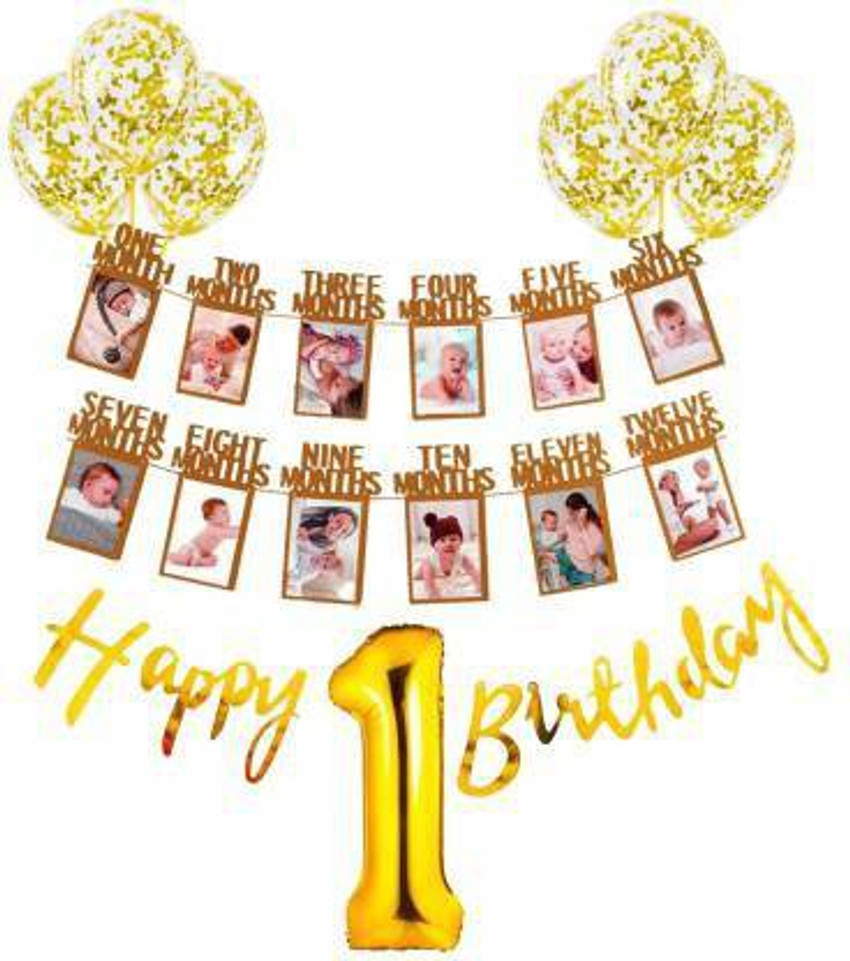 First birthday 2025 picture frame