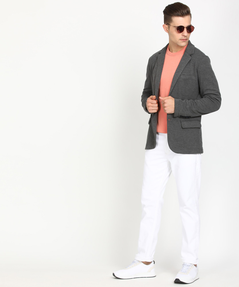WROGN Self Design Single Breasted Casual Men Blazer Buy WROGN Self Design Single Breasted Casual Men Blazer Online at Best Prices in India Flipkart