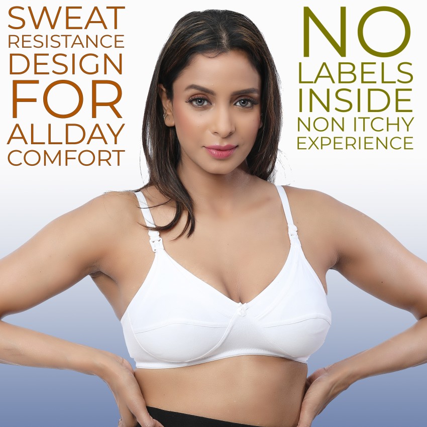 Buy Maternity Bra - Non-Wired & Non-Padded Bra Combo Pack of 3