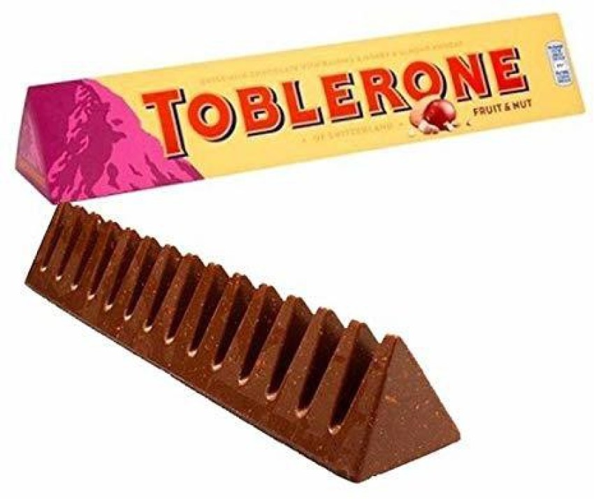 Toblerone Chocolate Milk, Coconut, White, Fruit & Nut, Dark Tiny