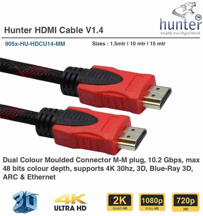 Cable Hdmi 15 Metros V1.4 Full Hd 4k Led Pc Monitor