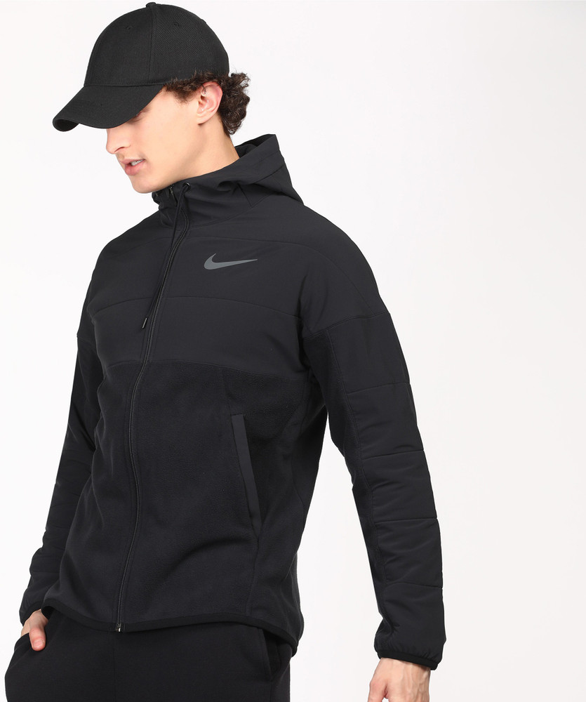 NIKE Full Sleeve Solid Men Jacket NIKE Full Sleeve Solid Men Jacket