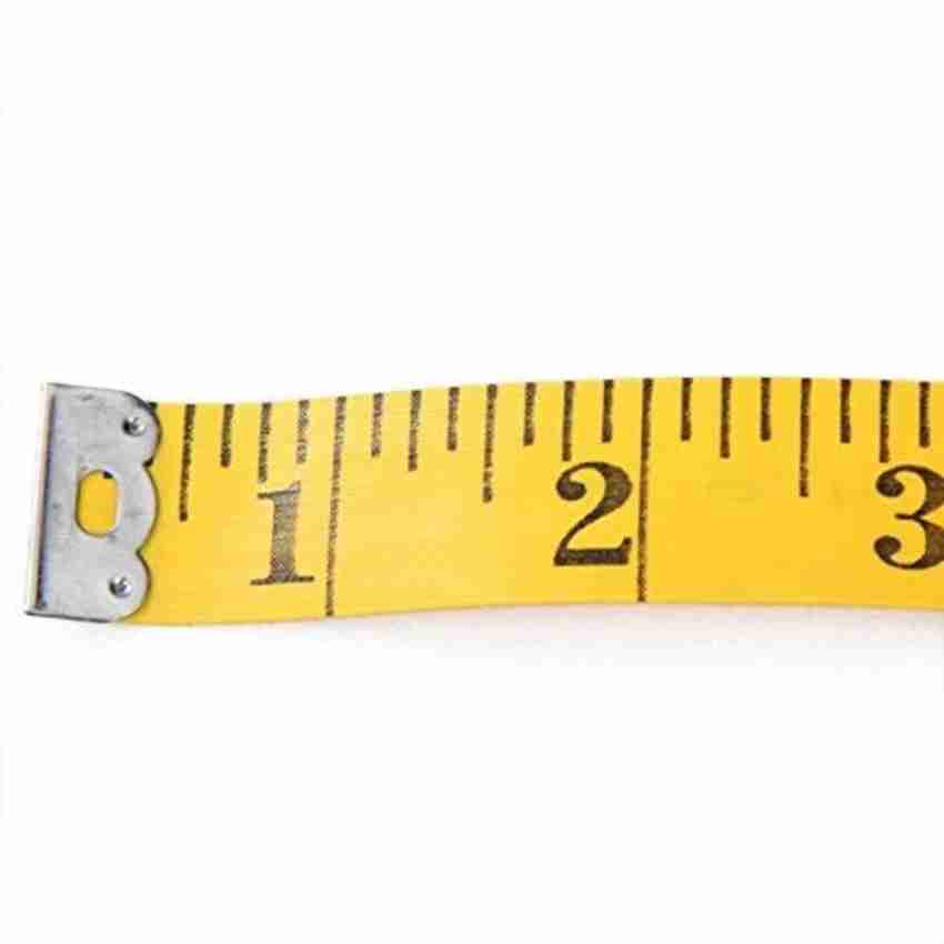 Buy SellnShip Flexible Fiberglass Tailor Inch Tape Measure for Body  Measurement Sewing (150cm/60 in) Online at Best Prices in India - JioMart.