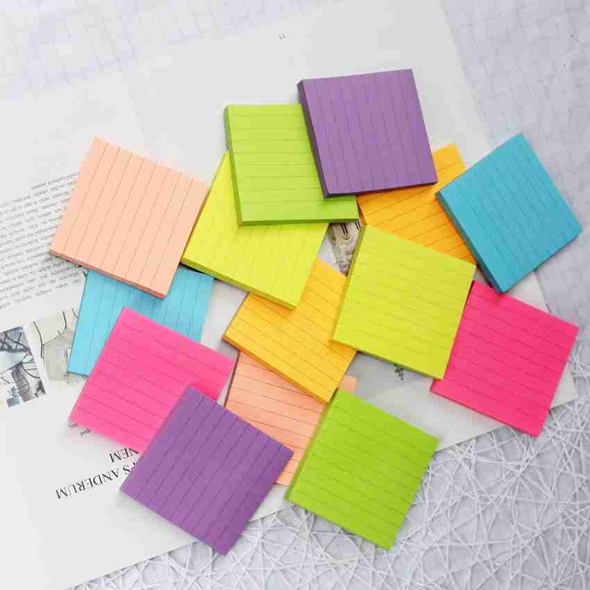 Legami - Paper Thoughts, 19 x 11 cm, 70 sheets peelable, 80 g/m² paper, for  notes, memo, lists and to do, FSC® (FSC-C154586), Tema Rainbow