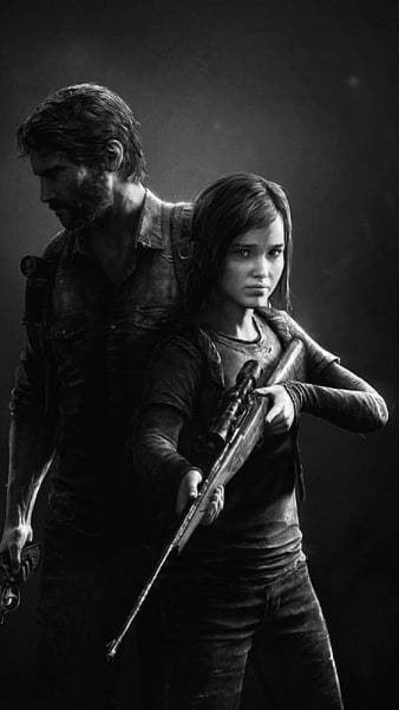 Hd Joel And Ellie The Last Of Us Tlou Nail Matte Finish Poster Paper Print  - Animation & Cartoons posters in India - Buy art, film, design, movie,  music, nature and educational