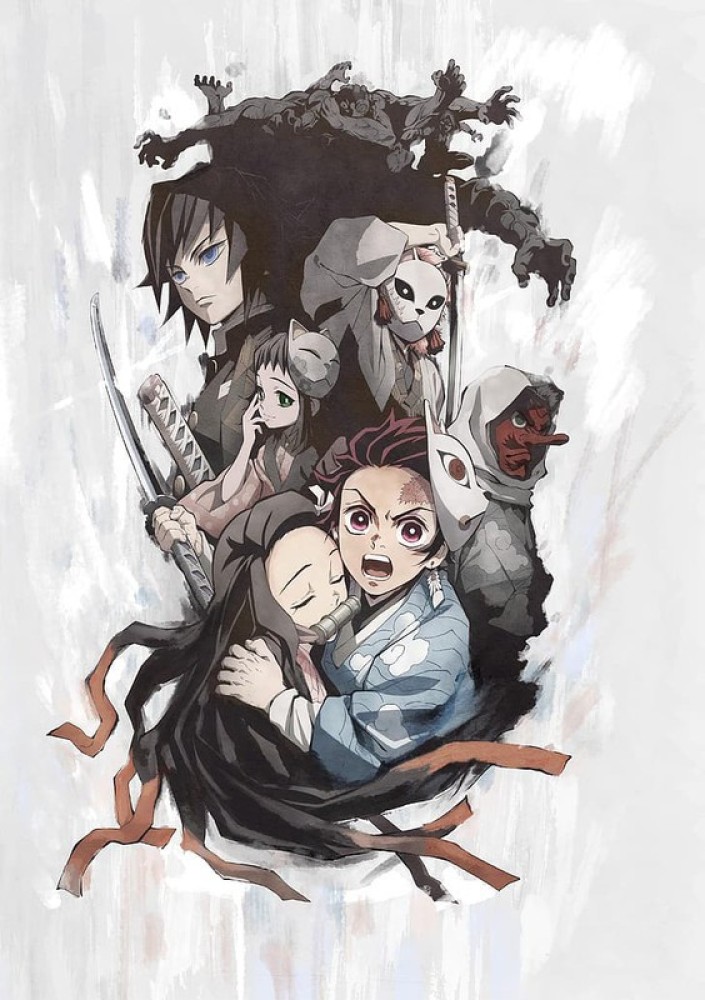 ✓ Kimetsu No Yaiba Anime Girls Fan Art Digital Art Hd Matte Finish Poster  Paper Print - Animation & Cartoons posters in India - Buy art, film,  design, movie, music, nature and