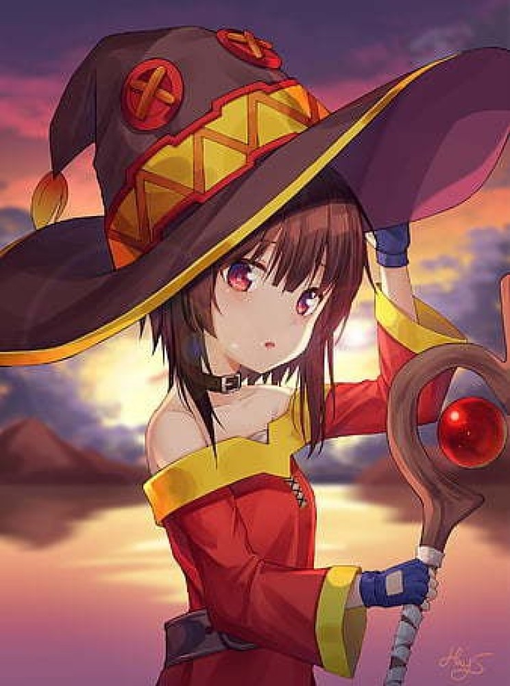 Anime Girls Kono Subarashii Sekai Ni Shukufuku Wo Megumin Matte Finish  Poster Paper Print - Animation & Cartoons posters in India - Buy art, film,  design, movie, music, nature and educational paintings/wallpapers