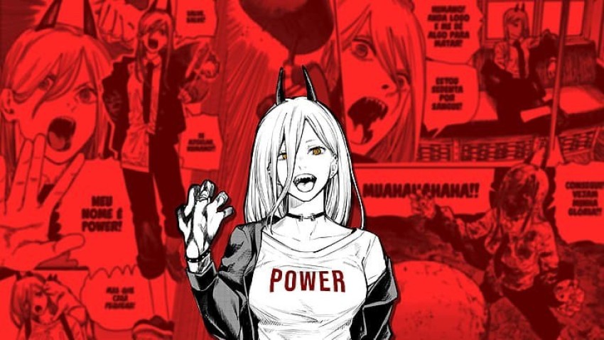 Chainsaw Man Anime Chainsawman Girl Manga Power Matte Finish