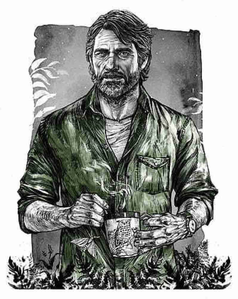 Hd The Last Of Us Game Joel Tlou Nail Matte Finish Poster Paper