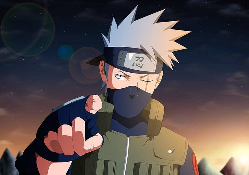 Hatake Kakashi Smiling Mask Naruto Matte Finish Poster Paper Print -  Animation & Cartoons posters in India - Buy art, film, design, movie,  music, nature and educational paintings/wallpapers at