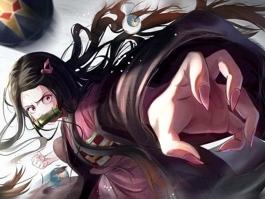 Nezuko kamado fanart from demon slayer