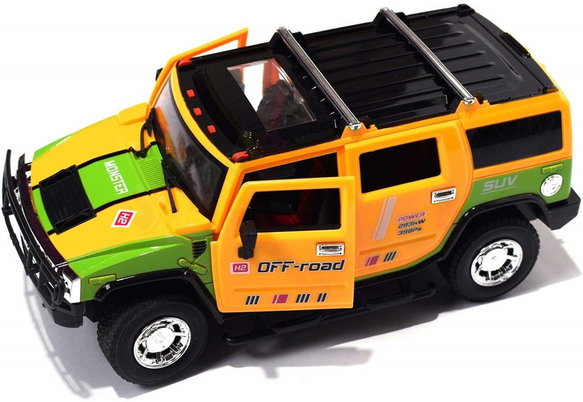 Yellow hummer power store wheels