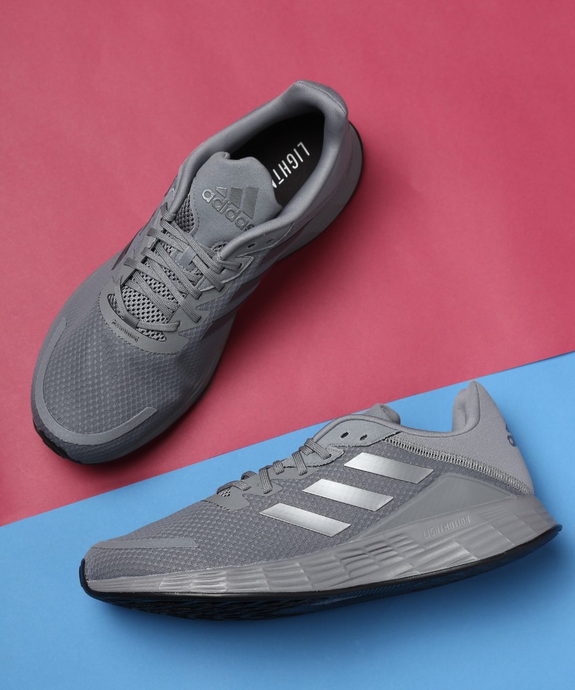 Grey adidas best sale shoes for men