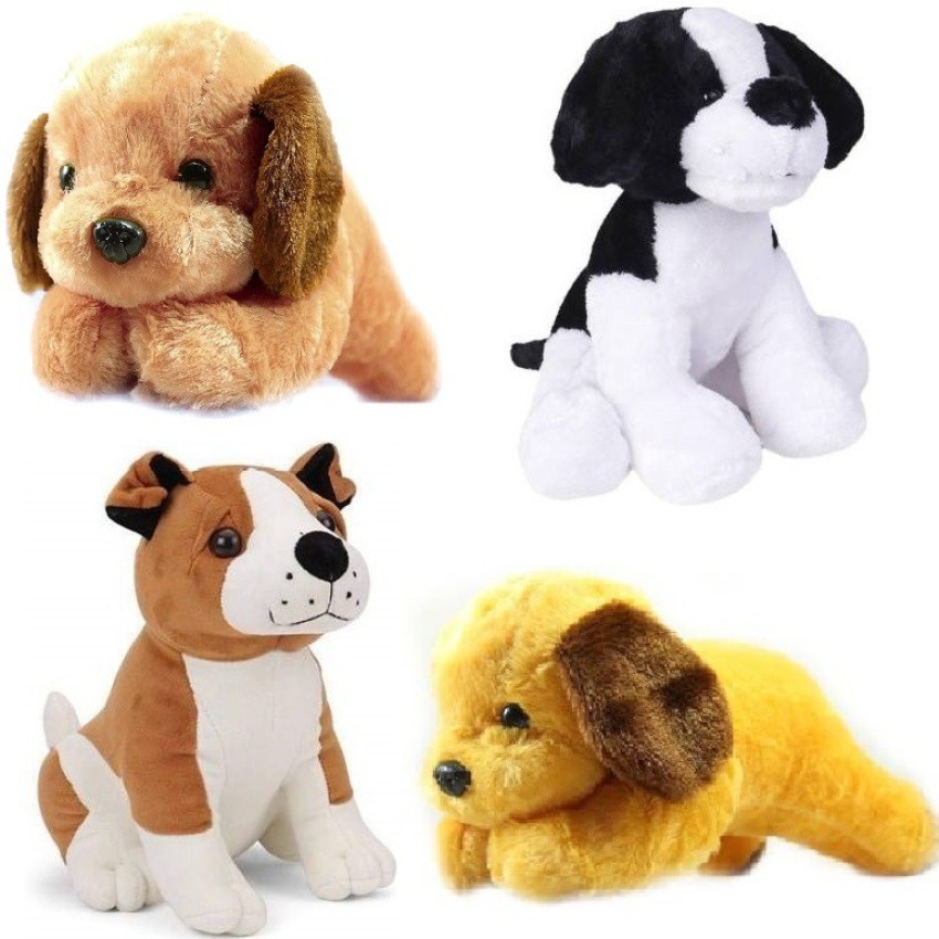 Cute dog shop soft toy