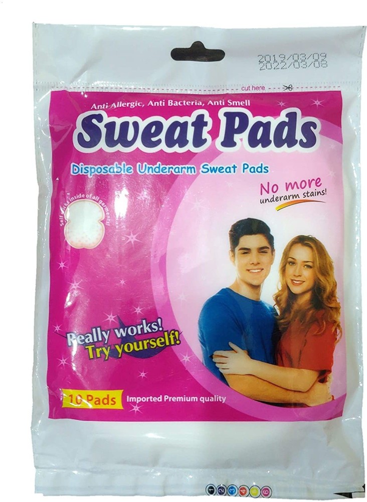 30 Pack Underarm Sweat Pads, Armpit Sweat Pads for Women and Men,  Disposable Underarm Pads, Comfortable Unflavored 