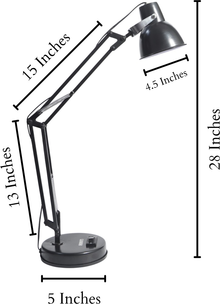 Flexible Desk Lamp, Black