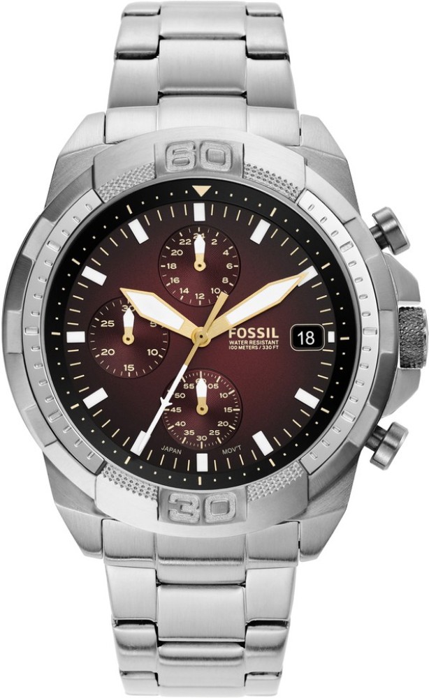 Reloj fossil discount stainless steel back