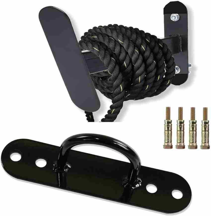 HASHTAG FITNESS Battle Rope Anchor and Holder, Ropes Anchor, Wall/Ceiling  Mount Anchor Bracket Battle Rope Price in India - Buy HASHTAG FITNESS  Battle Rope Anchor and Holder, Ropes Anchor, Wall/Ceiling Mount Anchor