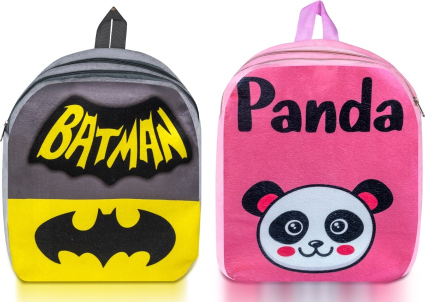 Batman Pink Dual Soft Lunchbox