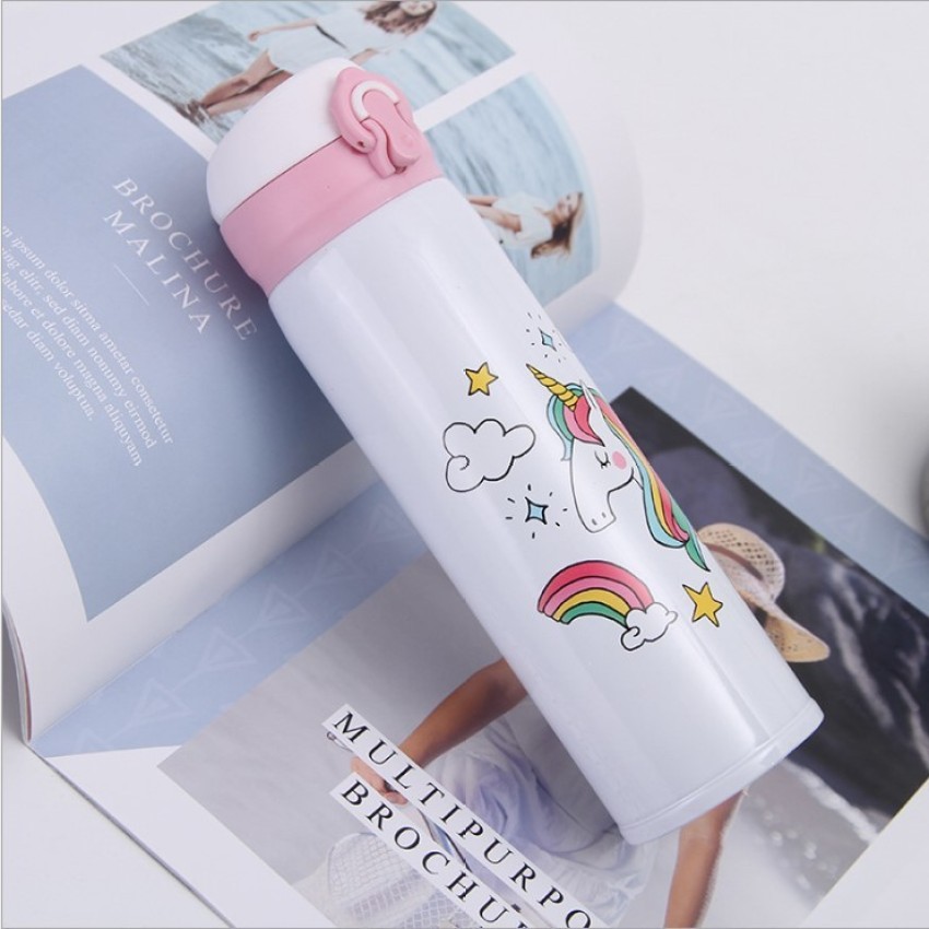 For Kids School Girl Thermal Water Bottle Cartoon 500ML Thermos