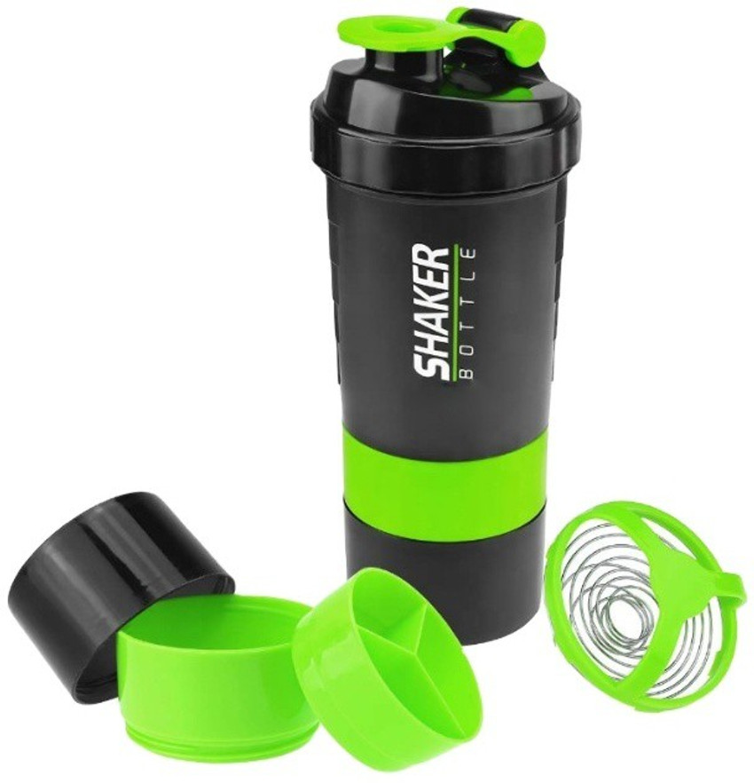 Protein shaker with compartment clearance