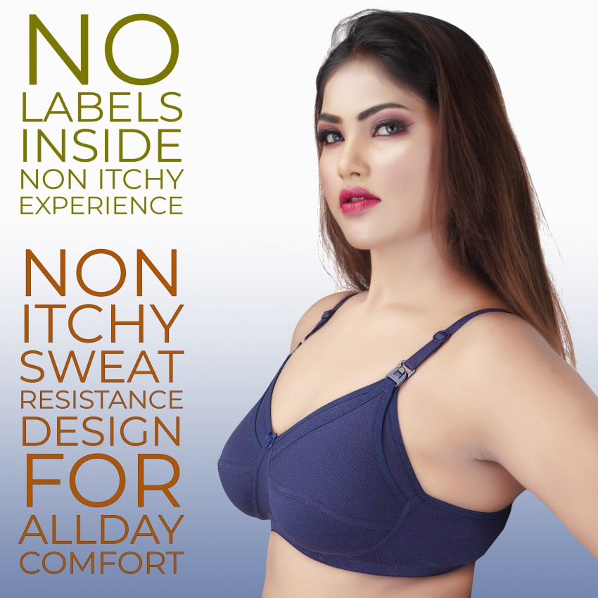 Buy CEE 18 Women's Cotton Non Padded Non-Wired Maternity Bra