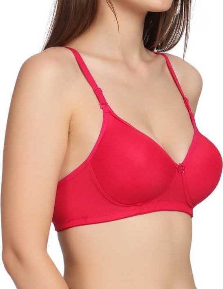 Buy BOOMBUZZ Heavy Padded Bra for Every Day Comfort with Multi Colour and  Wide rang of Size(RED)(40A) Online at Best Prices in India - JioMart.