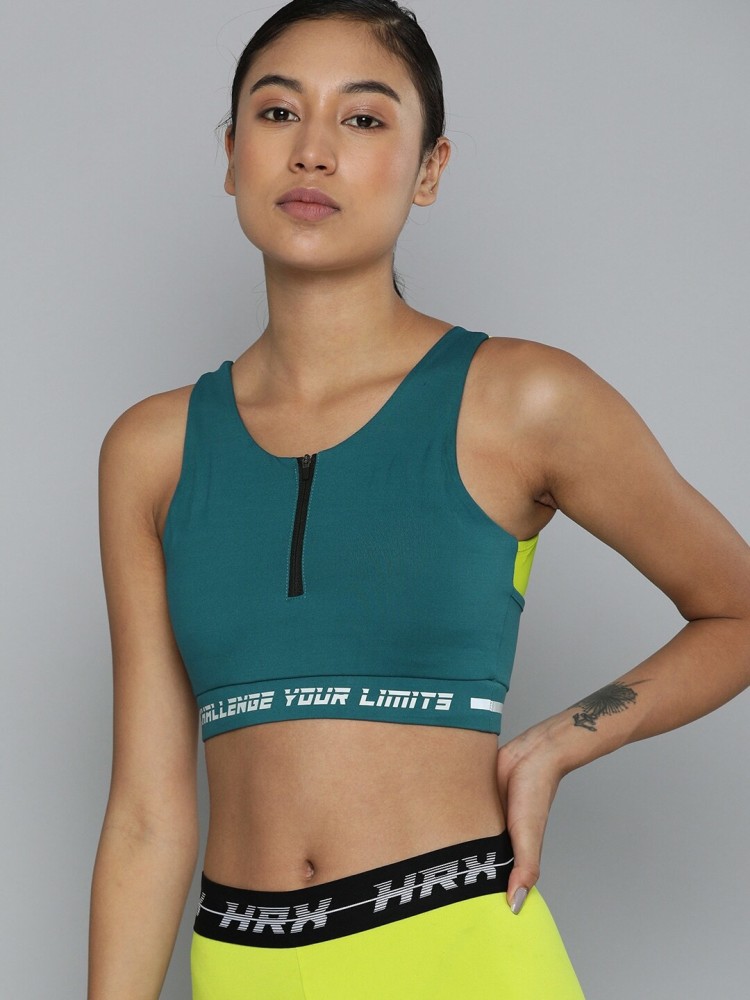 HRX by Hrithik Roshan Women Sports Non Padded Bra - Buy HRX by Hrithik  Roshan Women Sports Non Padded Bra Online at Best Prices in India