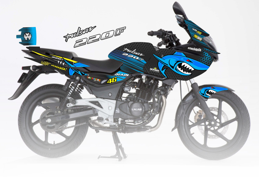 Pulsar 220 store vinyl wrap