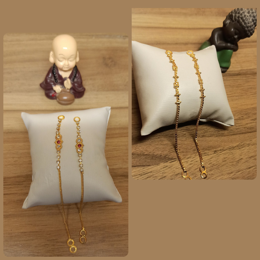 Flipkart Buy Manglam Combo of traditional kan chain ear