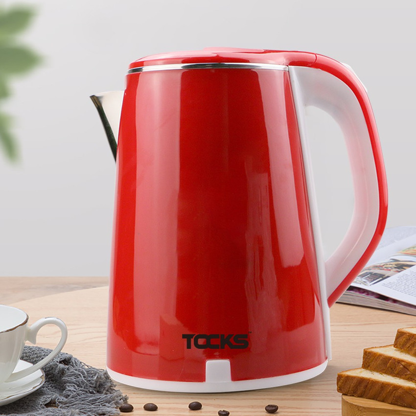 Electric kettle red colour on sale