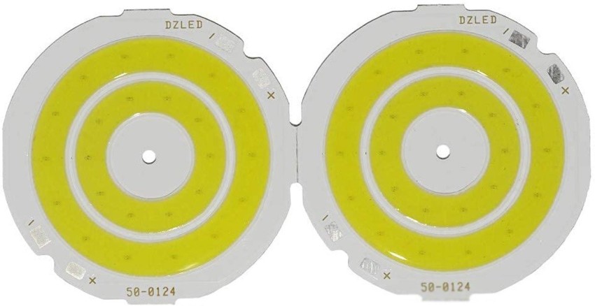 SYMFONIA 4 Volt DC Round COB LED Light 8 watt DC Led Bulb Raw