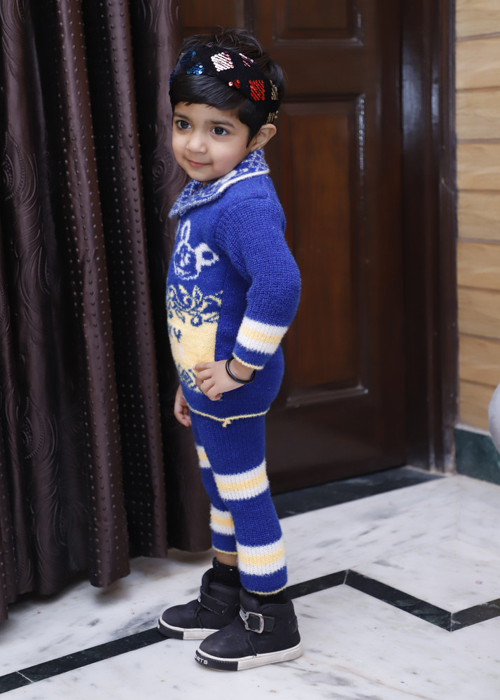 Shivarth Baby Girls Casual Dress Sweater Pyjama Price in India
