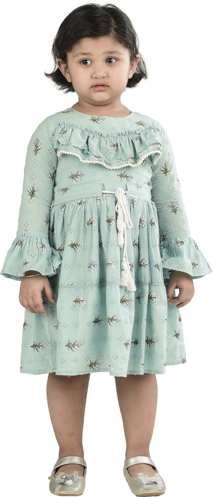 SUZY KIDS Girls Midi Knee Length Casual Dress Price in India Buy