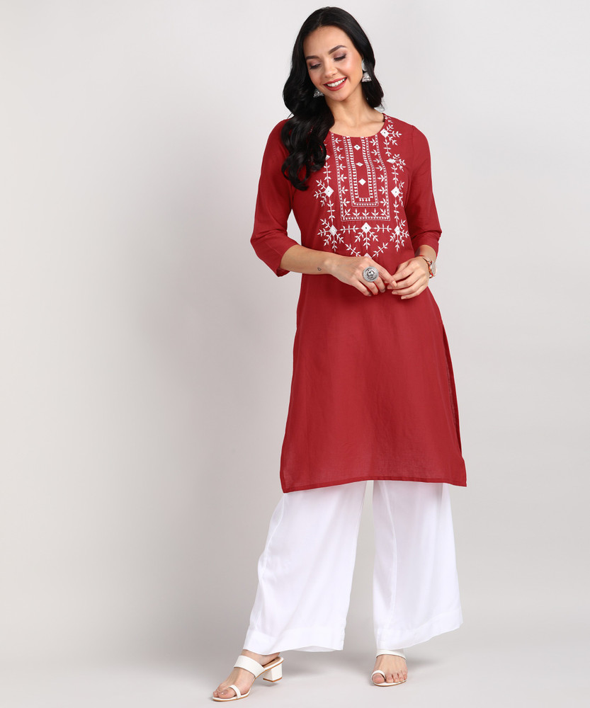 Anmi Embroidered Women Straight Kurta Buy Anmi Embroidered Women Straight Kurta Online at Best Prices in India Flipkart
