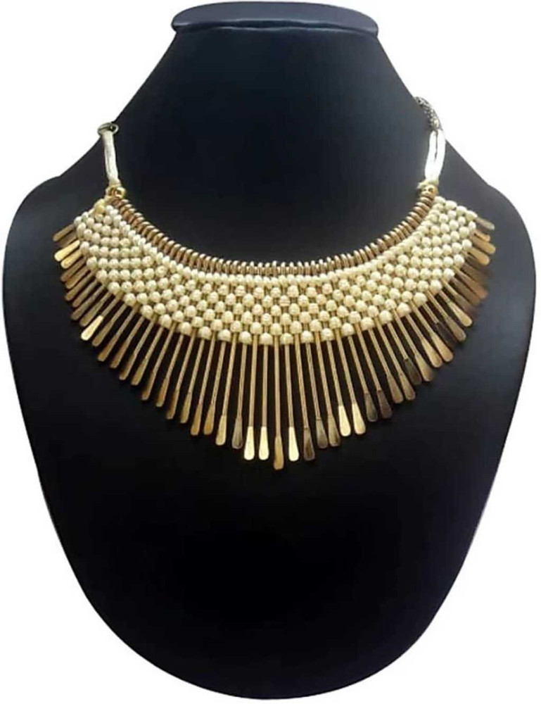 World Wide Villa Gold plated Plated Alloy Necklace Price in India Buy World Wide Villa Gold plated Plated Alloy Necklace Online at Best Prices in India Flipkart