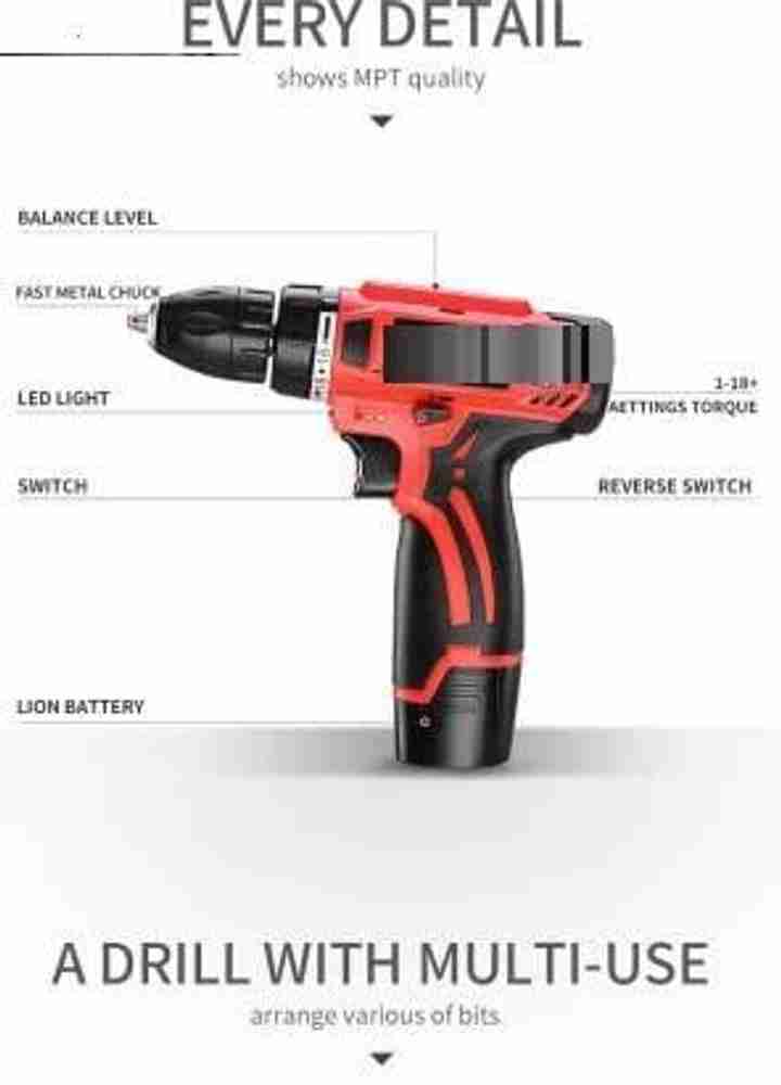 Exotic Arcade Best Quality Cordless Drill Machine Light weight